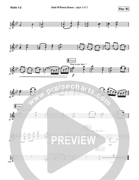 God Of Every Grace Violin Sheet Music Pdf Keith And Kristyn Getty Matt