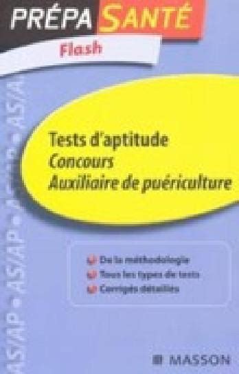 Pr Pa Sant Flash Tests D Aptitude Concours Auxiliaire De Pu Riculture