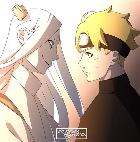 Momoshiki And Boruto By Xxyorinoyamaxx On Deviantart