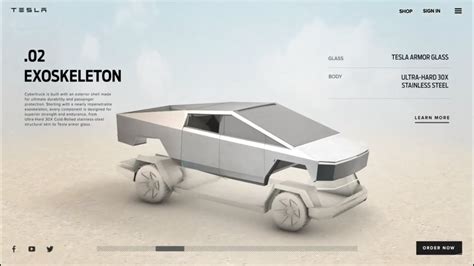 Tesla Cybertruck Dimensions