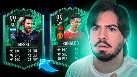 OMG MESSI 99 MUTANTE APARECEU JUNTO O CR7 TOTS FUT DRAFT FIFA