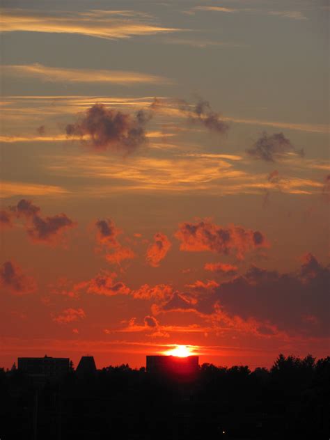 Banco De Imagens Horizonte Nuvem Céu Dom Nascer Do Sol Por Do Sol Alvorecer Cidade