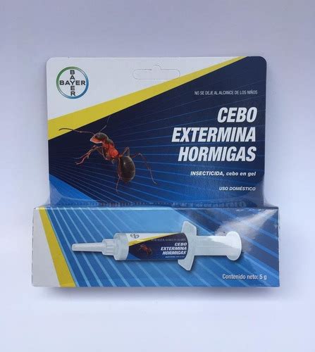 Paquete 3 Jeringas Cebo Extermina Hormigas 5g Cu Insecticida Envío