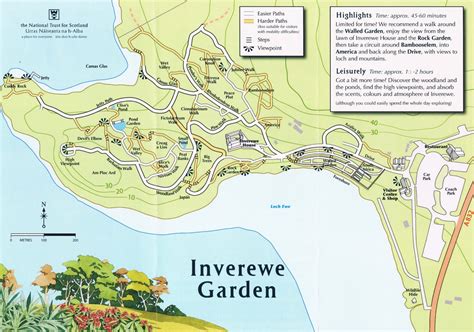 Inverewe map | A balanced diet