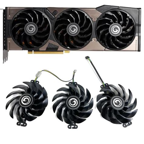 Novo 95mm 4pin Th9215s2h Pdb02 Rtx 3080 Gpu Ventilador Para Galaxy Kfa2 Rtx 3090 303080ti Fan