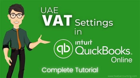 Vat Settings In Quickbooks Online For Uae How To Set Uae Vat