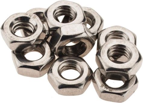 Value Collection Machine Screw Hex Nut 14 20 Grade 18 8 Stainless