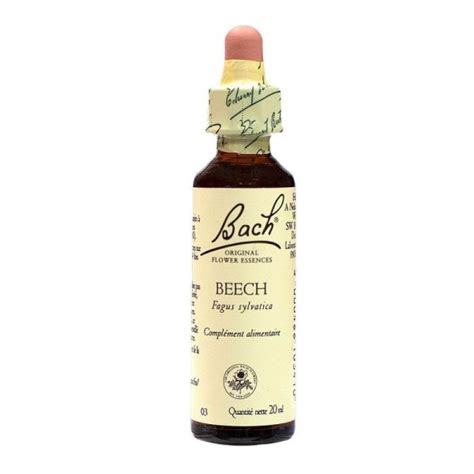 Fleurs De Bach Beech Elixir Floral Ml