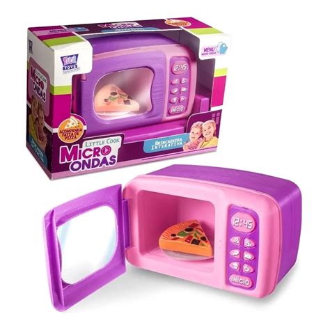 Microondas Infantil Brinquedo Cozinha Masterchef Kit Cozinha De