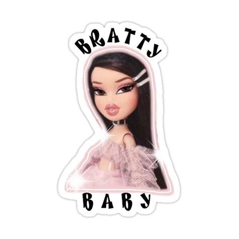 Bratz Jade Bratty Baby Sticker For Sale By Mangovibes Baby