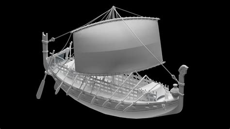 Phoenician Ship 3D model | CGTrader