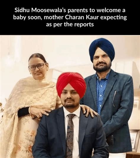 Sidhu Moose Walas Mother Is Pregnant Rpunjab