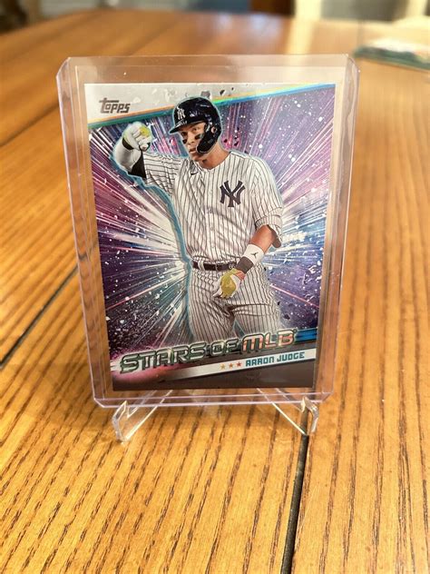 2024 Topps Series 1 Chrome Stars Of MLB CSMLB 13 Aaron Judge New York