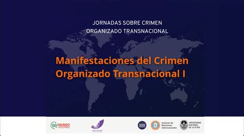 Manifestaciones Del Crimen Organizado Transnacional I Youtube