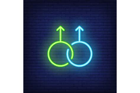 Men Neon Sign Graphic by pch.vector · Creative Fabrica