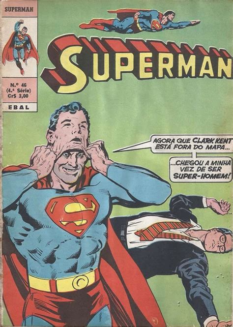 GIBI SUPERMAN EDITORA EBAL FORMATO GDE Nº 46 JUN 1976 34 PAG