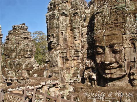 Gu A Para Visitar Los Templos De Angkor Marcando El Polo