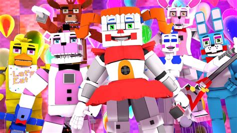 Minecraft Fnaf Sister Location Hide And Seek Scary Storys Minecraft Roleplay Youtube