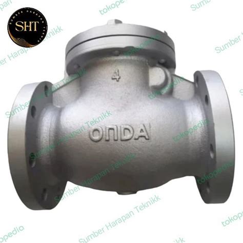 Jual Swing Check Valve Cast Iron Jis 10k 6inch Dn150 Onda Original Jakarta Barat Sumber