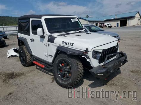 Report 1C4GJXAG7NW196572 JEEP WRANGLER 2022 WHITE GAS Price And