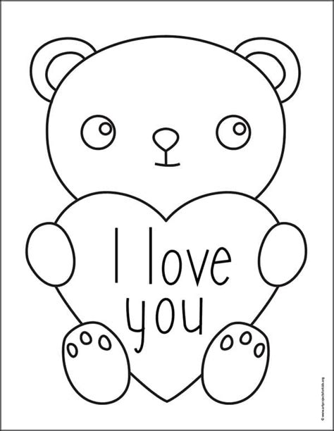 How To Draw A Valentine Bear Get Valentines Day Update