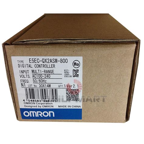 New In Box Omron E Ec Qx Asm Temperature Controller Vac Ebay