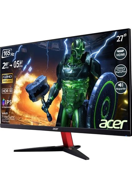 Acer Nitro Kg S Zeroframe Hz Ms Freesync Fiyat