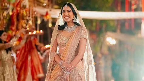 Radhika Merchants Veil In Pre Wedding Ceremony Was Made With Real