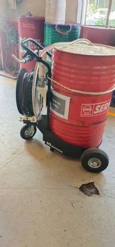 Three Wheel Drum Lifter Trolley For Industrial Loading Capacity 200