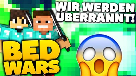 WIR WERDEN ÜBERRANNT Minecraft BEDWARS Fr3akzLP YouTube