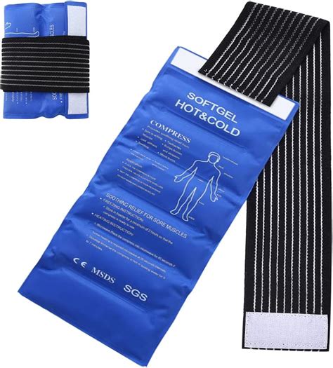 Gel Ice Cold Packs Ice Pack For Injuries Reusable Soft Cold Hot Compress Provides Alleviate