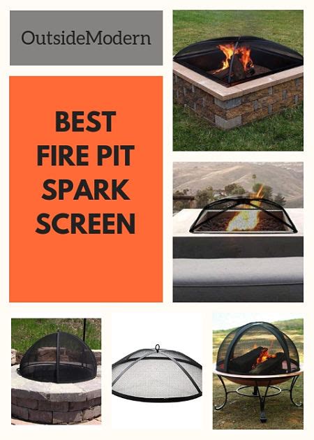 Best Fire Pit Screen Keep The Embers At Bay OutsideModern