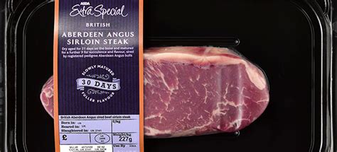 Aldi Thin Sliced Sirloin Tip Steak Black Angus Beef Thin Sliced