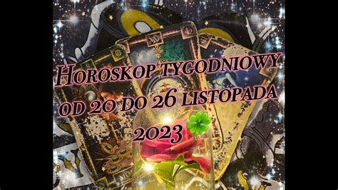 Waga Skorpion Strzelec Horoskop Tygodniowy Od Do Listopada R