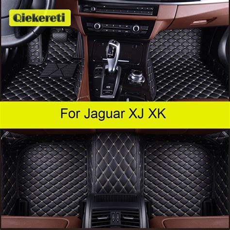 Qiekereti Car Floor Mats For Jaguar Xj Xjl Xk Foot Coche Accessories