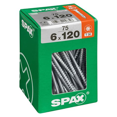 SPAX Universalschrauben T Star plus Ø x L 6 x 120 mm WIROX TORX