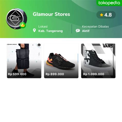 Toko Glamour Stores Online Produk Lengkap Harga Terbaik Tokopedia