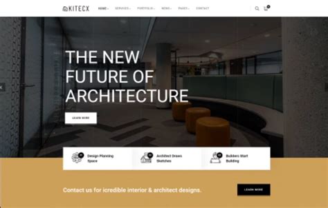 Kitecx Architecture Interior Wordpress Theme Wp Themes