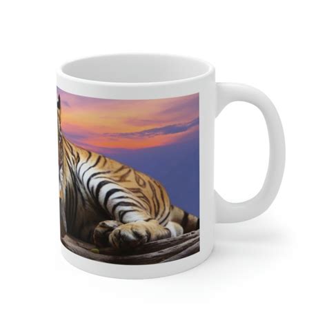 Mug Tigre Idée cadeau Tasse originale en céramique