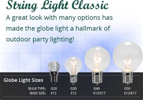 How To Determine Christmas Light Bulb Size Americanwarmoms Org