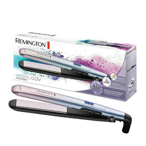 Plancha De Pelo Remington Mineral Glow Con Revestimiento De Cerámica Y