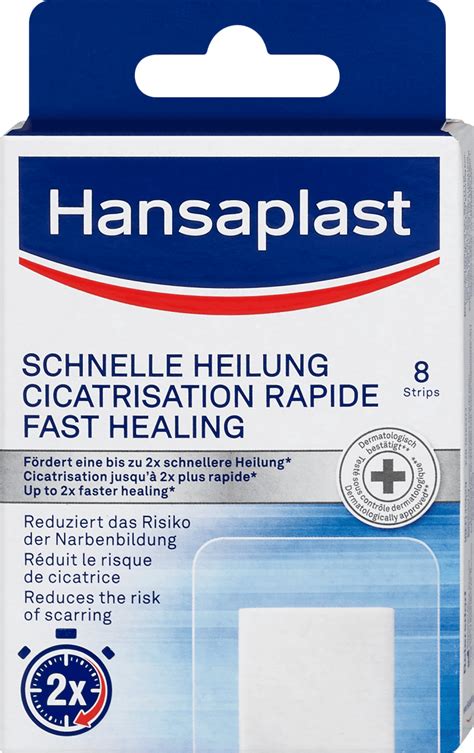 Hansaplast Schnelle Heilung Pflaster Strips 8 St Dm At