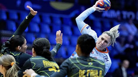 WK handbal Oranjedames kraaien ook victorie tegen Brazilië