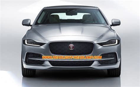 Jaguar Xe Headlight Lens Cover Cracked Xe Headlamp Plastic Lenses