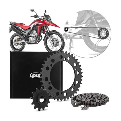 Kit Relação Moto Honda Xre 300 09 a 18 Retentor O Ring VAZ Kit