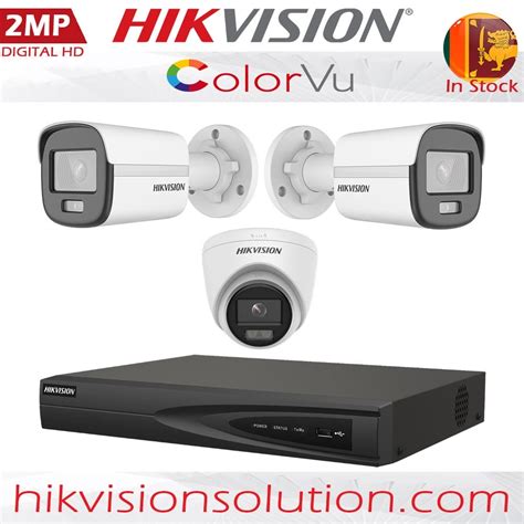 Hikvision 8CH Poe 4K NVR with 2MP Color Night Vision 8 Network Camera ...