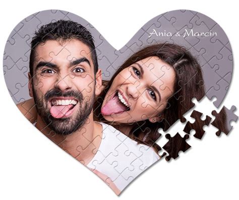 Puzzle W Ksztalcie Serca Niska Cena Na Allegro Pl