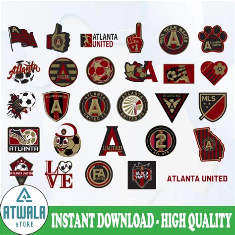 MLS Logo Atlanta United, Atlanta United svg, Vector Atlanta - Inspire ...