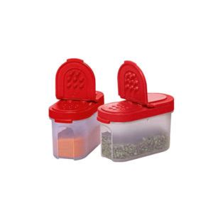 Porta Temperos Pequeno Ml Vermelho Tupperware Kit Pe As Compras