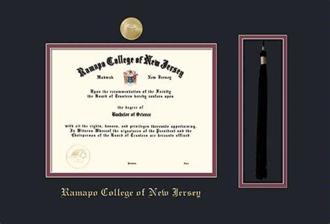 Custom Diploma Frames And Certificate Frames Framing Success Ramapo